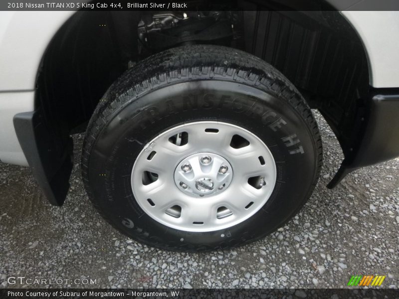 Brilliant Silver / Black 2018 Nissan TITAN XD S King Cab 4x4
