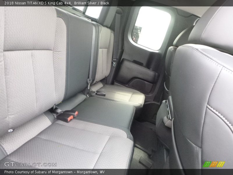 Brilliant Silver / Black 2018 Nissan TITAN XD S King Cab 4x4