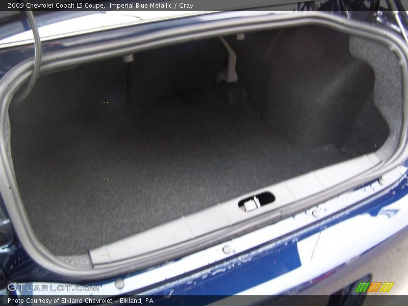 Imperial Blue Metallic / Gray 2009 Chevrolet Cobalt LS Coupe