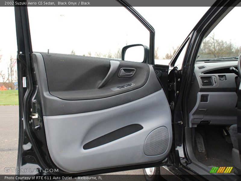 Black Onyx / Black 2002 Suzuki Aerio GS Sedan