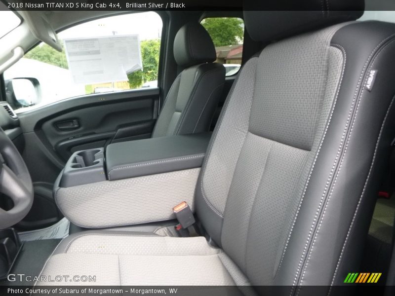 Brilliant Silver / Black 2018 Nissan TITAN XD S King Cab 4x4