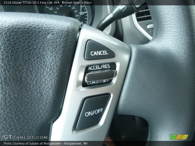 Brilliant Silver / Black 2018 Nissan TITAN XD S King Cab 4x4