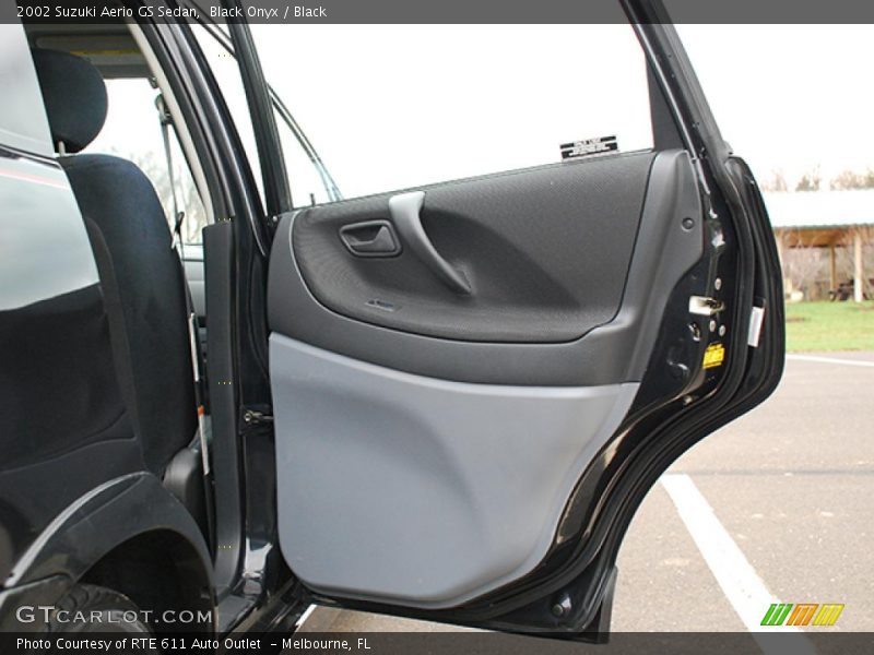 Black Onyx / Black 2002 Suzuki Aerio GS Sedan
