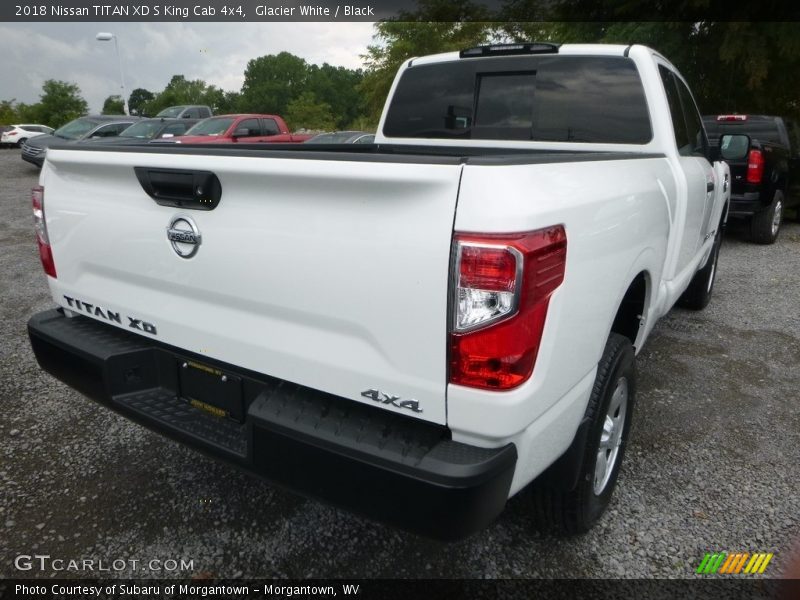 Glacier White / Black 2018 Nissan TITAN XD S King Cab 4x4