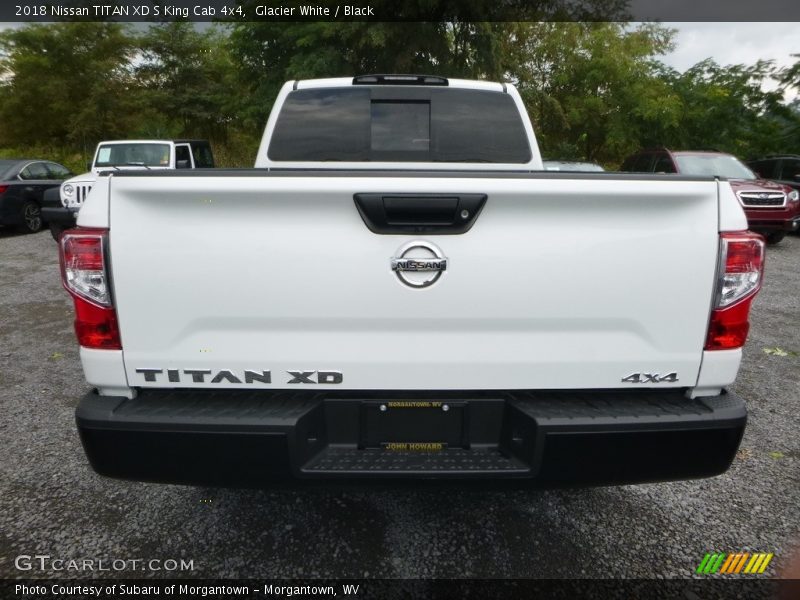 Glacier White / Black 2018 Nissan TITAN XD S King Cab 4x4