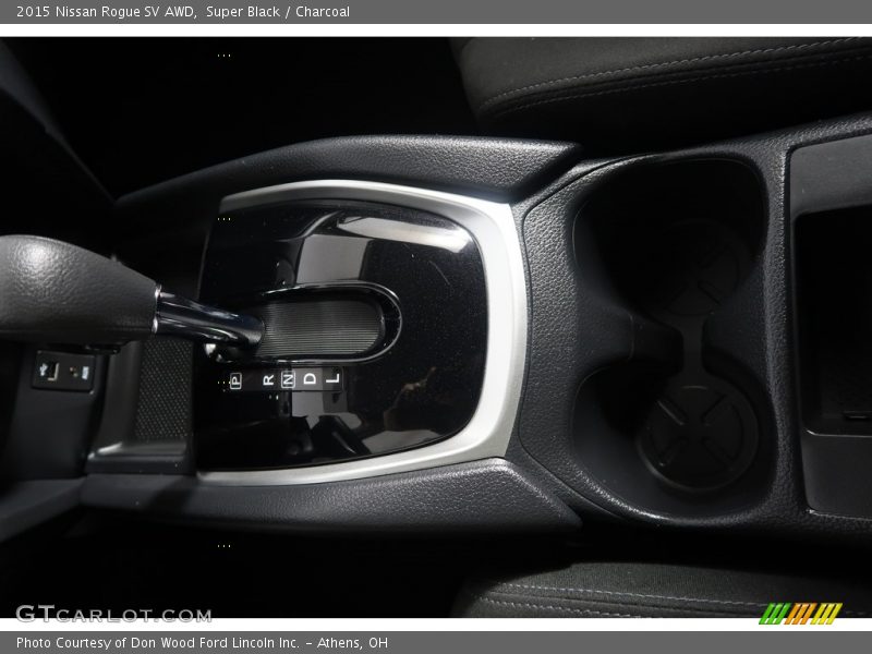 Super Black / Charcoal 2015 Nissan Rogue SV AWD
