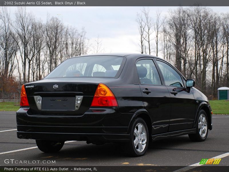 Black Onyx / Black 2002 Suzuki Aerio GS Sedan