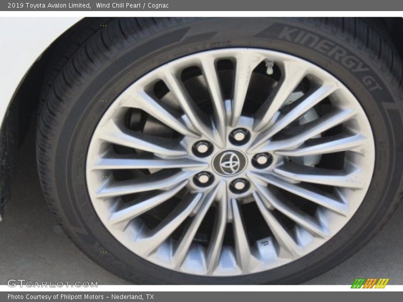 Wind Chill Pearl / Cognac 2019 Toyota Avalon Limited