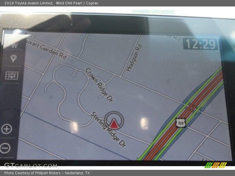 Wind Chill Pearl / Cognac 2019 Toyota Avalon Limited