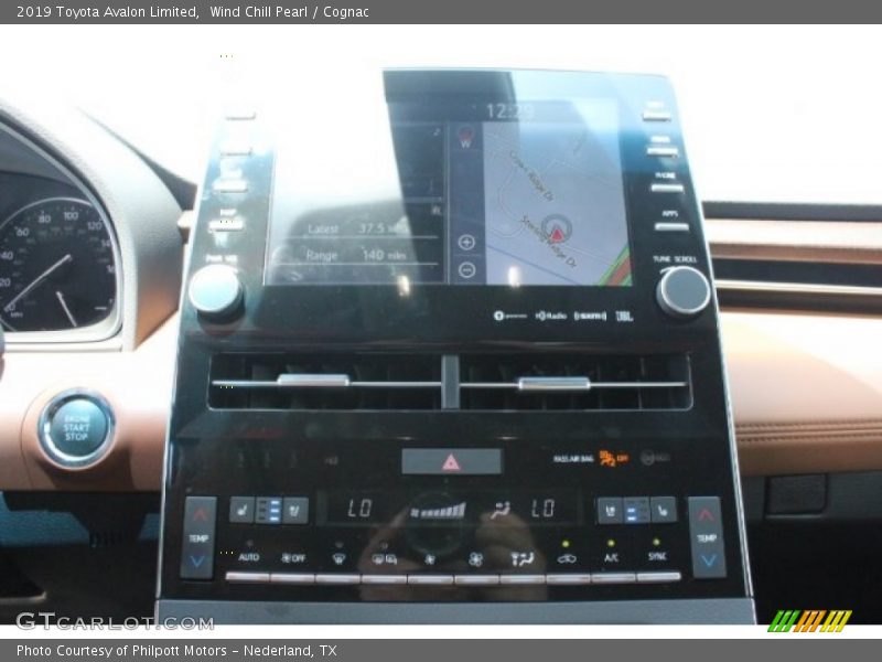 Wind Chill Pearl / Cognac 2019 Toyota Avalon Limited