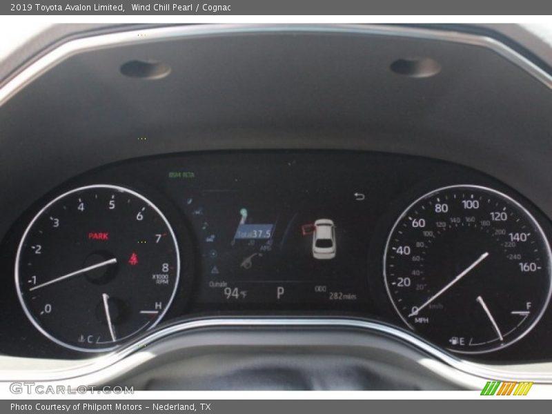 Wind Chill Pearl / Cognac 2019 Toyota Avalon Limited