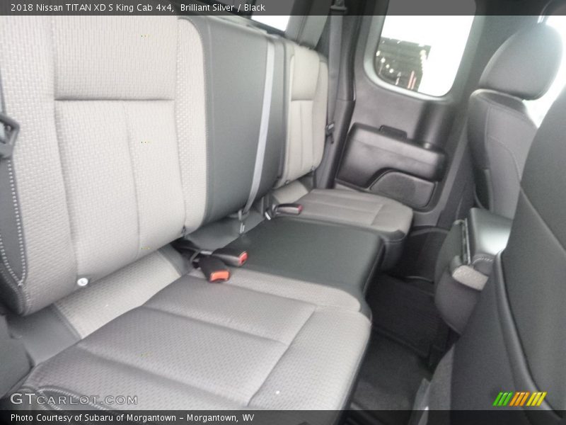 Brilliant Silver / Black 2018 Nissan TITAN XD S King Cab 4x4
