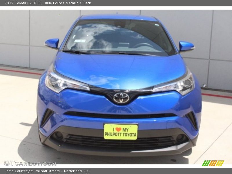 Blue Eclipse Metallic / Black 2019 Toyota C-HR LE