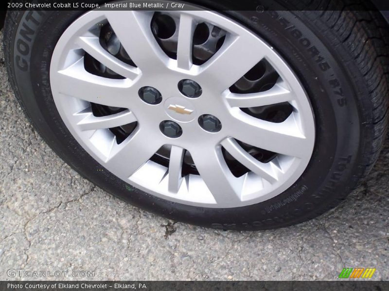 Imperial Blue Metallic / Gray 2009 Chevrolet Cobalt LS Coupe