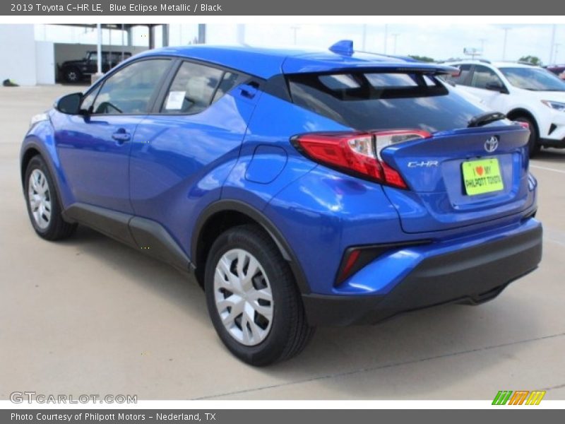 Blue Eclipse Metallic / Black 2019 Toyota C-HR LE