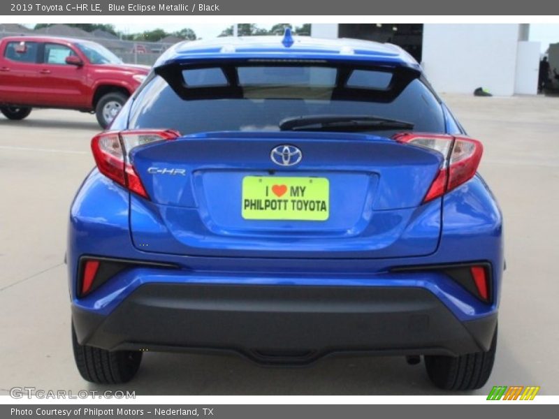 Blue Eclipse Metallic / Black 2019 Toyota C-HR LE