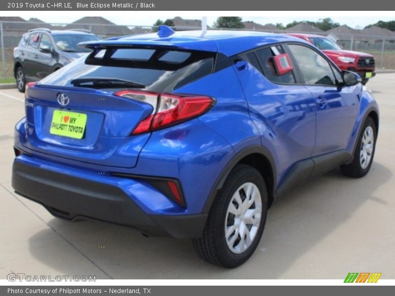 Blue Eclipse Metallic / Black 2019 Toyota C-HR LE