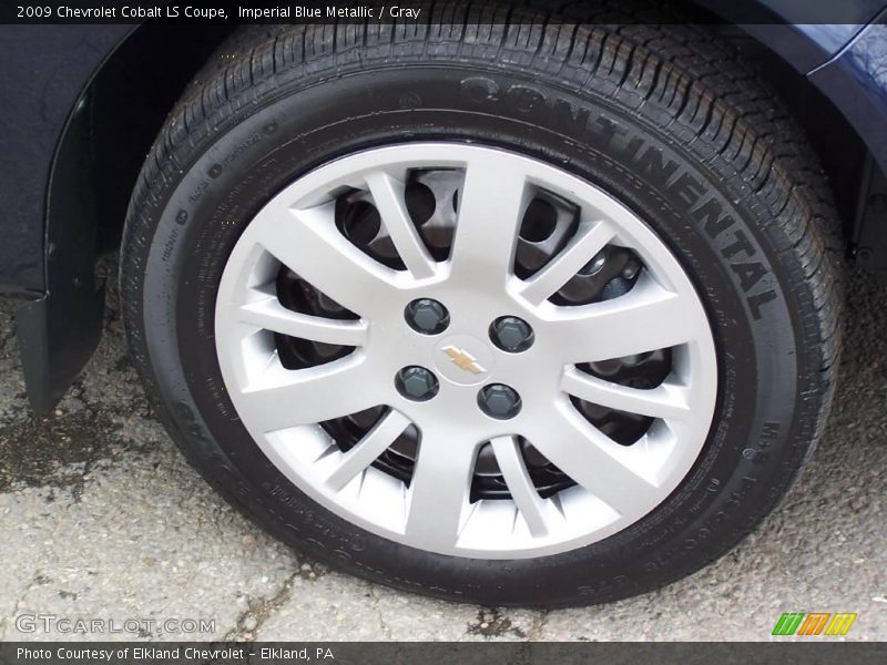 Imperial Blue Metallic / Gray 2009 Chevrolet Cobalt LS Coupe