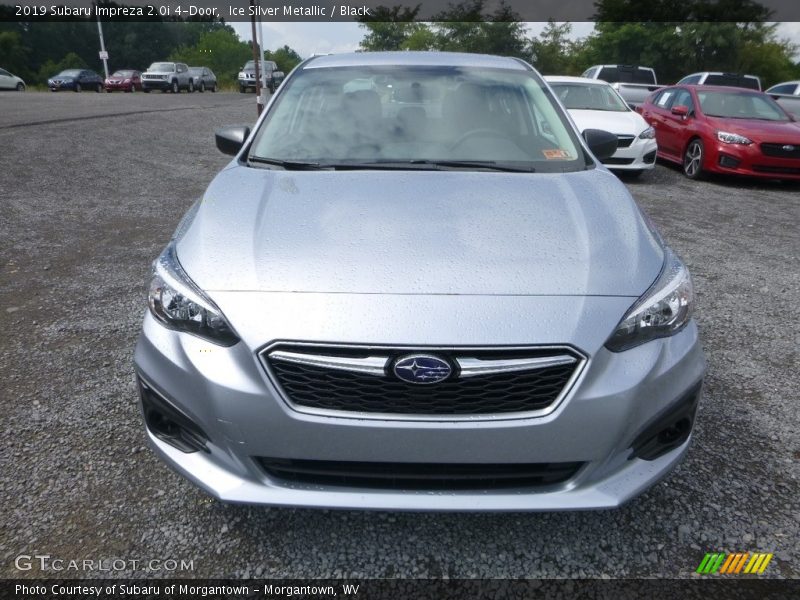 Ice Silver Metallic / Black 2019 Subaru Impreza 2.0i 4-Door