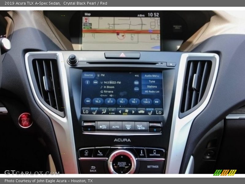 Controls of 2019 TLX A-Spec Sedan