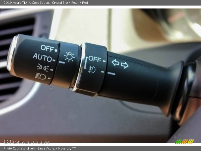Controls of 2019 TLX A-Spec Sedan