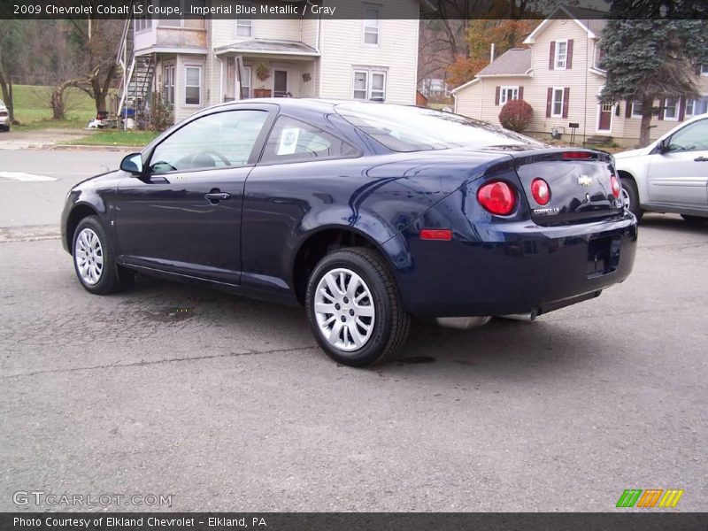 Imperial Blue Metallic / Gray 2009 Chevrolet Cobalt LS Coupe