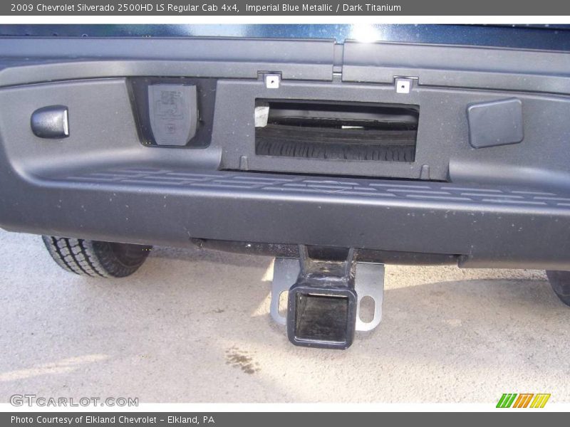 Imperial Blue Metallic / Dark Titanium 2009 Chevrolet Silverado 2500HD LS Regular Cab 4x4