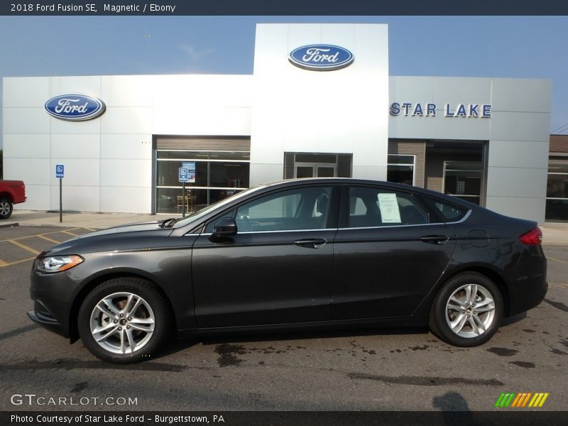 Magnetic / Ebony 2018 Ford Fusion SE