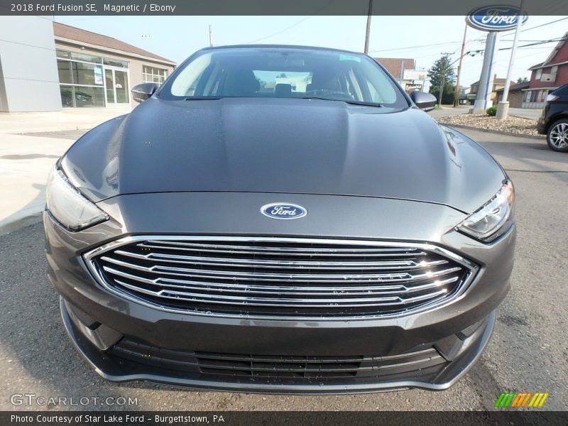 Magnetic / Ebony 2018 Ford Fusion SE