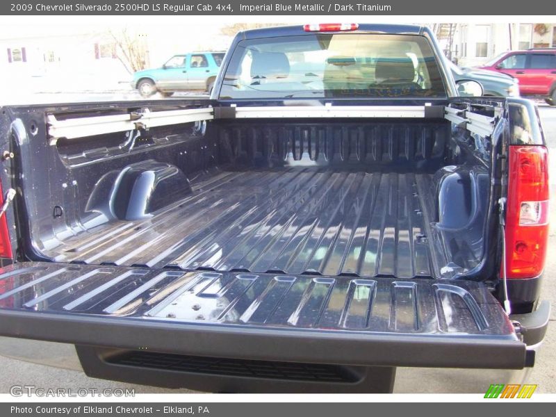 Imperial Blue Metallic / Dark Titanium 2009 Chevrolet Silverado 2500HD LS Regular Cab 4x4