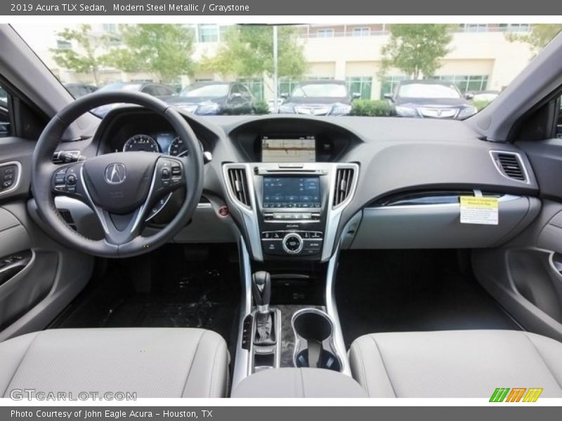 Modern Steel Metallic / Graystone 2019 Acura TLX Sedan