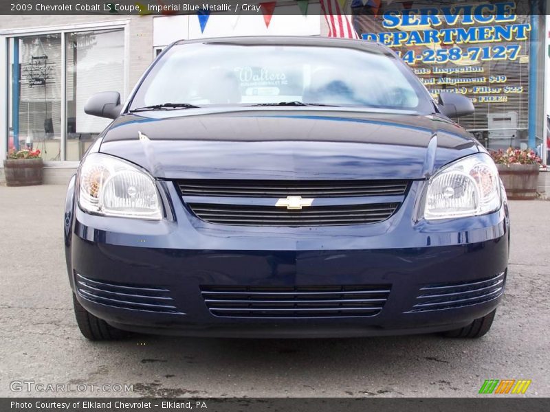 Imperial Blue Metallic / Gray 2009 Chevrolet Cobalt LS Coupe