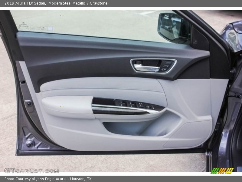 Modern Steel Metallic / Graystone 2019 Acura TLX Sedan