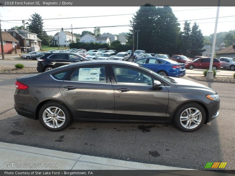 Magnetic / Ebony 2018 Ford Fusion SE