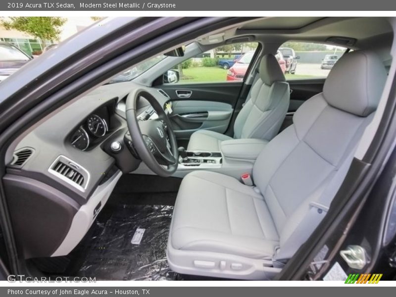 Modern Steel Metallic / Graystone 2019 Acura TLX Sedan