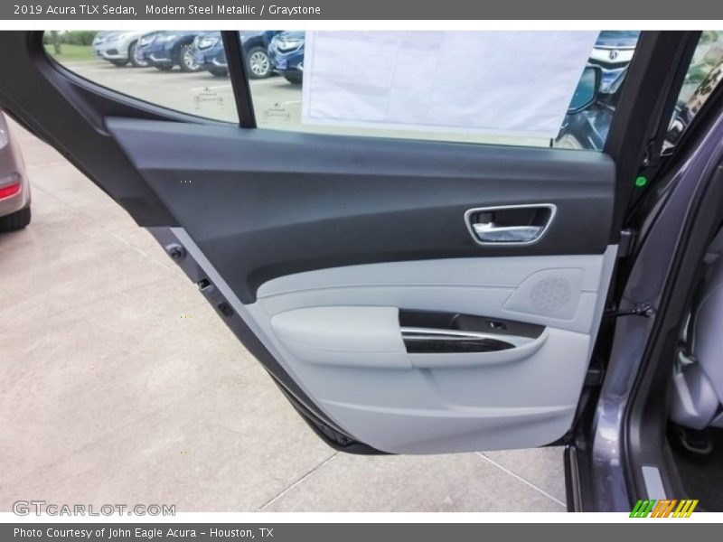 Modern Steel Metallic / Graystone 2019 Acura TLX Sedan