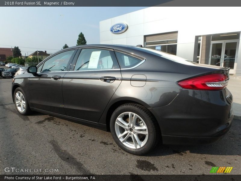 Magnetic / Ebony 2018 Ford Fusion SE