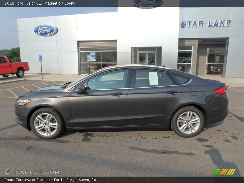 Magnetic / Ebony 2018 Ford Fusion SE