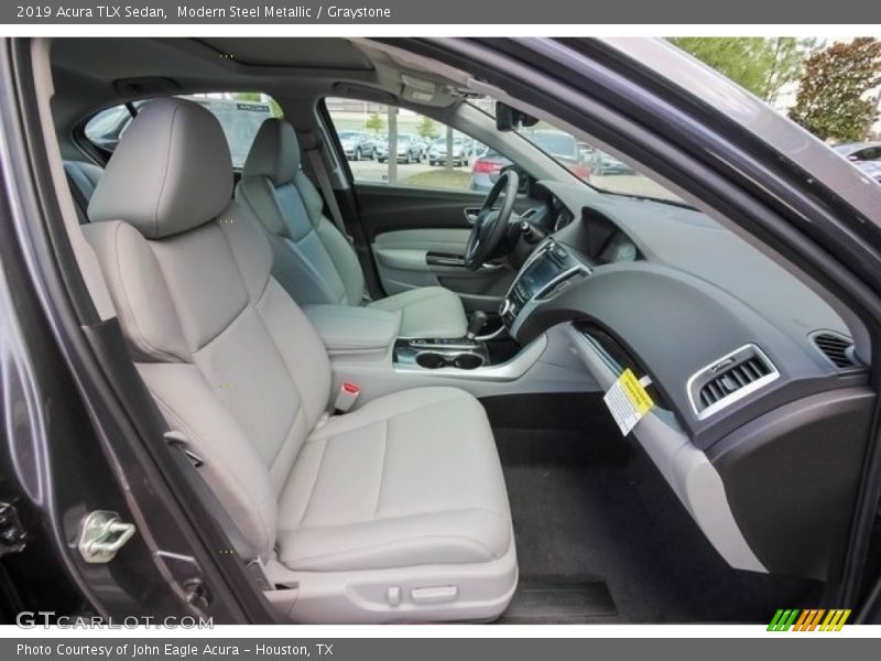 Modern Steel Metallic / Graystone 2019 Acura TLX Sedan
