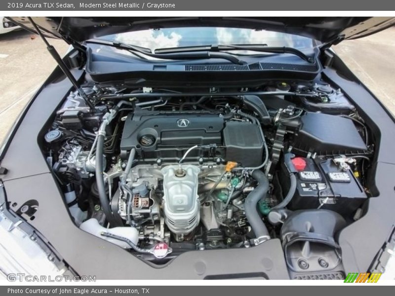 Modern Steel Metallic / Graystone 2019 Acura TLX Sedan