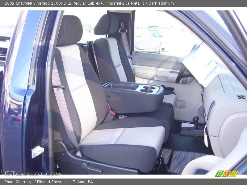 Imperial Blue Metallic / Dark Titanium 2009 Chevrolet Silverado 2500HD LS Regular Cab 4x4