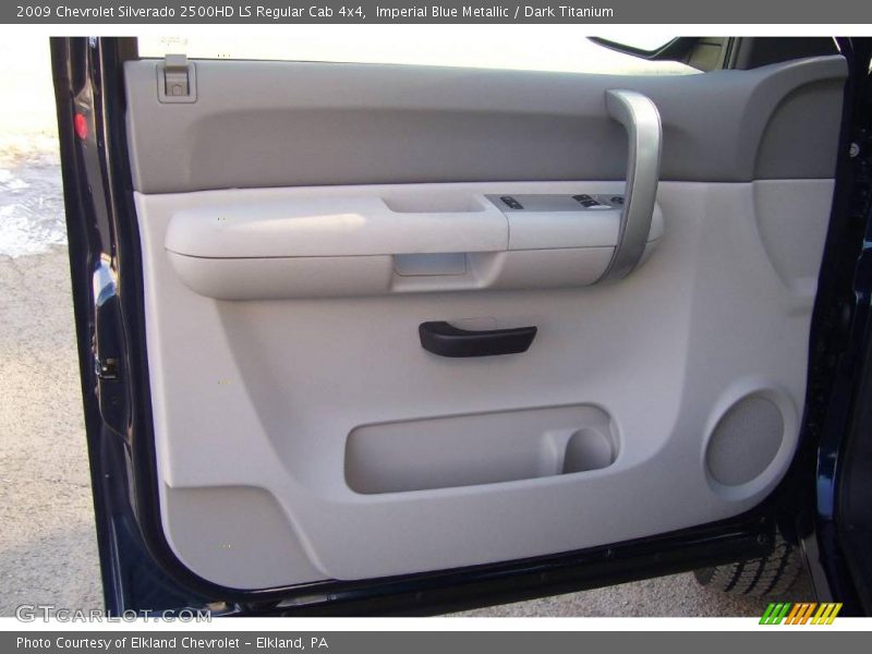 Imperial Blue Metallic / Dark Titanium 2009 Chevrolet Silverado 2500HD LS Regular Cab 4x4