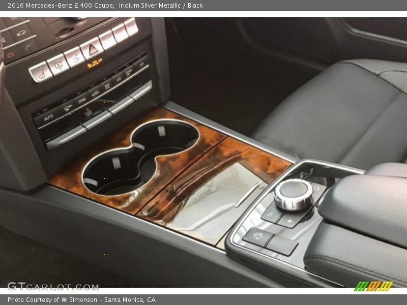 Iridium Silver Metallic / Black 2016 Mercedes-Benz E 400 Coupe