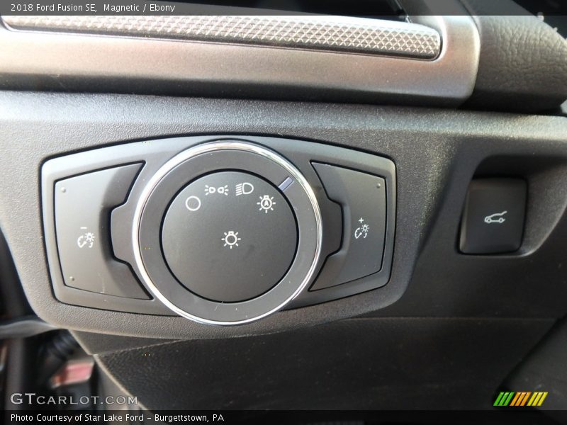 Magnetic / Ebony 2018 Ford Fusion SE