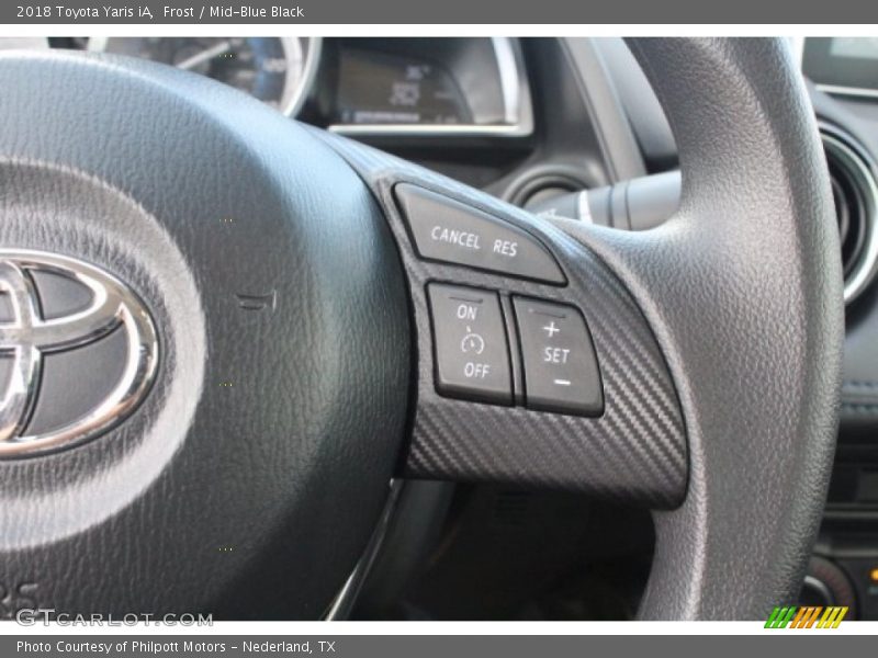 Frost / Mid-Blue Black 2018 Toyota Yaris iA
