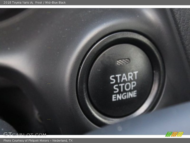 Frost / Mid-Blue Black 2018 Toyota Yaris iA