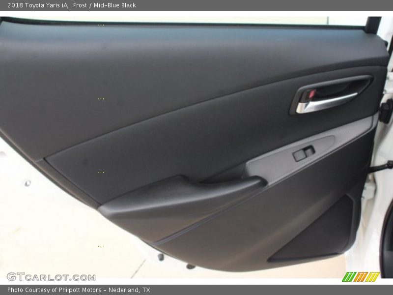 Frost / Mid-Blue Black 2018 Toyota Yaris iA