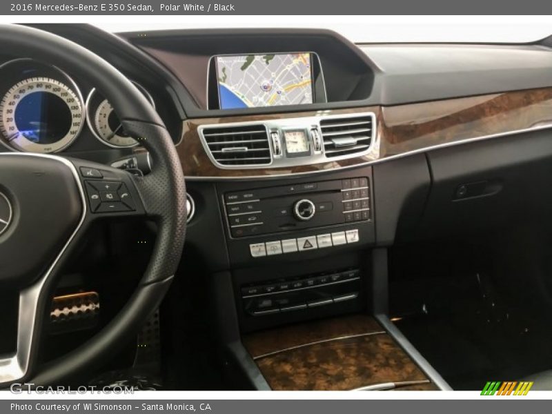 Polar White / Black 2016 Mercedes-Benz E 350 Sedan