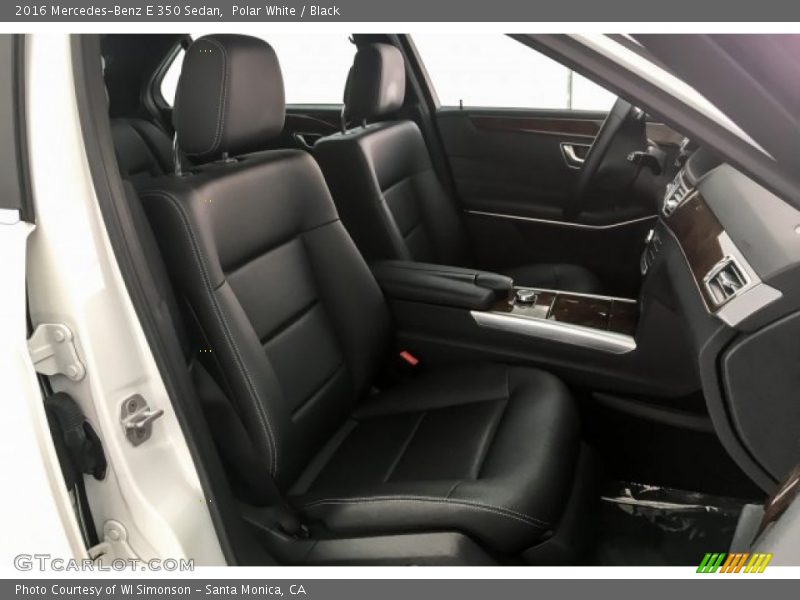Polar White / Black 2016 Mercedes-Benz E 350 Sedan