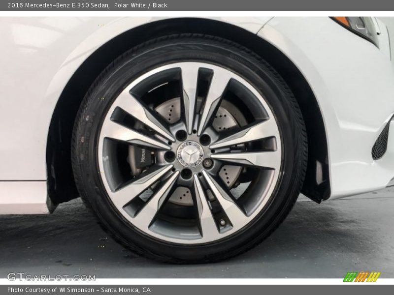 Polar White / Black 2016 Mercedes-Benz E 350 Sedan